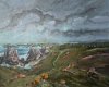 Près du Creac'h 2013 - Ouessant, Huile 60x73