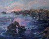 La Roche Guibel 2009 - Belle-Île-en-Mer, Huile 54x65