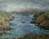 Mouillage de Ster.Vraz et Ster.Ouen 2015 - Belle-Île-en-Mer, Huile 54x65