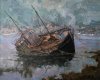 Lente agonie 2007 - Camaret s/Mer, Huile 50x61 - VENDU