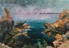 Presqu'île de Crozon, Le Chateau de Dinan 2003 - Huile 80x100