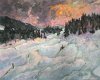 Le Carroz 2003 - Praz-Rodet, Huile 50x61