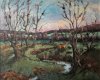 Près de Rauville-la-Bigot 2005 - Cotentin, Huile 54x65
