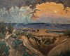 Dunes d'Hatainville 2005 - Cotentin, Huile 54x65