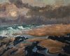 Sous le Cap de Carteret 2005 - Cotentin, Huile 54x65