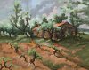 Cabanon, près de Montfort s/Argens, Var 2018 - Huile 54x65