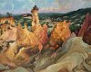 Les Fèes 2001 - Colorado de Provence, Huile 65x81