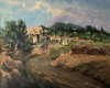 Le Ventoux 2013 - Depuis l'Ouest de Caromb, Huile 50x61