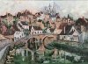 Semur-en-Auxois 1997 - Huile 60x81