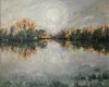 Le Cher près de Châtres/Cher 2007 - Huile 60x73
