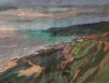 Entre Vauville et le Petit Beaumont 2005 - Cotentin, Gouache 49x63
