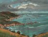 Baie de Quervière III 2006 - Cotentin, Gouache 49x63