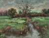La Scye près de Sénoville 2005 - Cotentin, Gouache 49x63